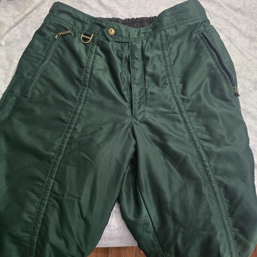 Descente Dark Green Snowpants